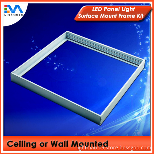 600x300 led panel light surface mount ceiling frame kit
